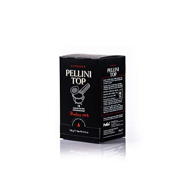 Pellini Caffè, Espresso Pellini Top 100% Arabica - 6 Packungen mit 18 Pads (6x126 g, insgesamt 108 Pads) – Bild 3