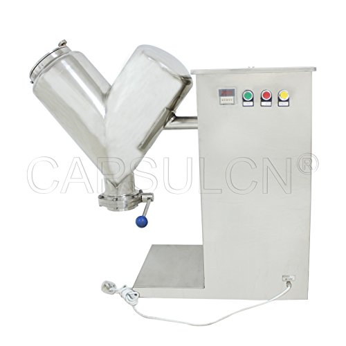 CapsulCN. V-20 Powder Mixer ceutical Machine, Dry Powder Mixing Machine,make Powder for s (220V)