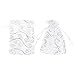 Juvale 120 Pack Organza Gift Bags - Drawstring Organza Bags, Mesh Favor Bags for Decoration, Wedding Gifts, Special Occasions, Party Favors, Silver - 3.5 x 4.75 Inches