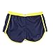 NEARTIME Men's Fitted Shorts, Bodybuilding Workout Gym Running Loose Athletic Shorts Tight Lifting Sport Casual Pant Dark Blue