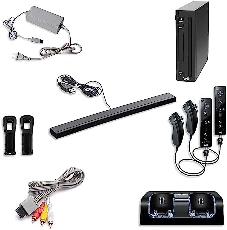 Amazon.com: Wii Hardware Bundle - Black : Video Games