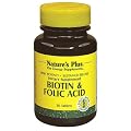 Biotin/Folic Acid Time Release Nature's Plus 30 Sustained Release Tablet