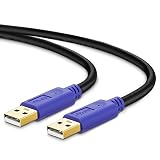 USB Cable 20Ft, USB A to A, Tanbin USB to USB Cord USB Male to Male USB 2.0 Cable Type A Male to Type A Male