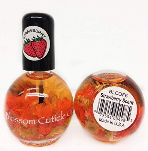 Blossom Scented Cuticle Oil (0.42 oz) infused with REAL flowers - made in USA (Spring Bouquet) - Thumbnail 2