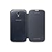 Samsung Flip Premium Case Cover for Samsung Galaxy S4 Mini - Black
