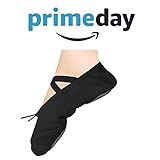 Ballet Shoes Pointe Canvas Split Sole Practice Ballet Dancing Gymnastics Shoes Ballet Flat Slipper US6
