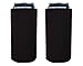 Blank Neoprene 16 oz. Can Coolie (2 Pack, Black)