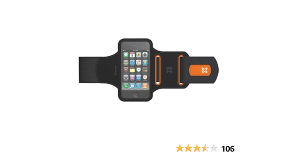 Amazon Com Xtrememac Ipp Swp 13 Sportwrap For Iphone 3g 3gs 4 And Ipod Touch Black Everything Else