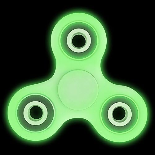 Alptoy Anti-Anxiety 360 Spinner Helps Focusing Fidget Toys [3D Figit] Premium Quality EDC Focus Toy for Kids &amp; Adults (Luminous) …