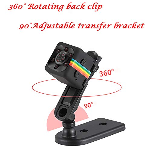 Disposable Camera,Hidden Cameras,Mini Spy Hidden Camera Portable Small Hd Nanny Cam 1080P Hd & Motion Detection (Black, 0.98 inch) - Thumbnail 2