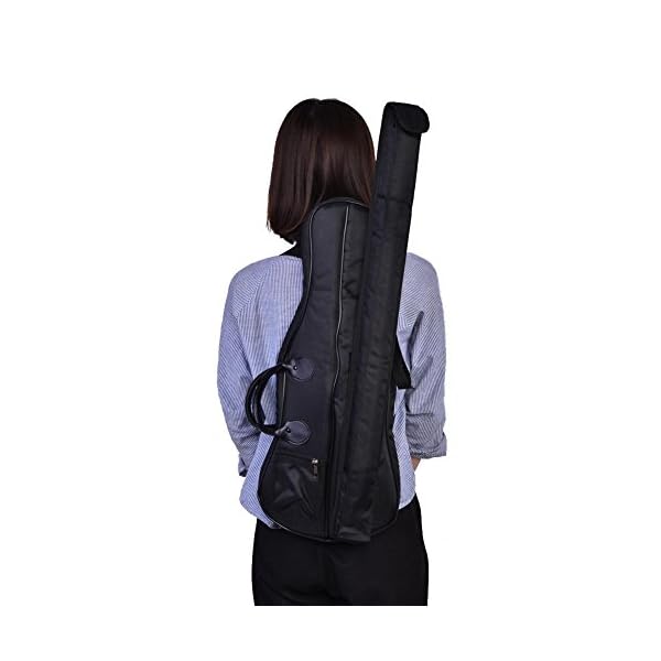 Violin Case Bag Backpack, Professional Portable Violins Soft Case Box