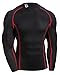 Defender New Men's Cool Compression Mock Shirts Tights Baselayer Soccer BR_M