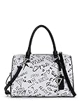 GUESS Factory Women's Rigden Logo Print Satchel