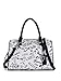 GUESS Factory Women's Rigden Logo Print Satchel