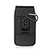 AIScell Holster for iPhone 4S 4, Rugged Black Nylon Pouch Case Metal Belt Clip 2 Way Belt Loops Holster with Cleaning Cloth,Fits iPhone with Hybrid Protective Armor Cover Case on