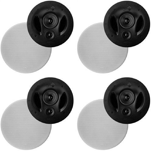 4-Polk-Audio-90-RT-1-Polk-Audio-255C-RT-50-High-Performance-In-Wall-In-Ceiling-Home-Theater-System
