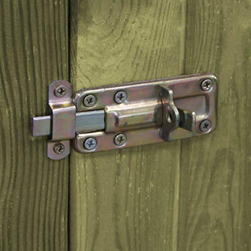 Festnight Geräteschuppen mit Unterstand Gartenhaus Schuppen Geräteschrank Gerätehaus Gartenschrank Lagerschuppen… – Bild 3