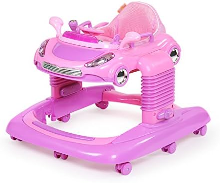 Baby walker Baby Walker 6-18 Months Baby Anti-rollover Multifunctional Music Walker U-type Liftable foldable Walker ( Color : C )