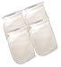 AquaticHI 4 Pack Felt Filter Socks, 200 Micron, 4 Inch Ring by 8 Inch Long, for Freshwater/Saltwater Aquariums, Ponds, Use in Sumps/Overflows