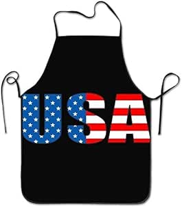 Delantales de cocina personalizados EE. UU. Diseño de la bandera