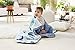 aden + anais Dream Blanket | Boutique Muslin Baby Blankets for Girls & Boys | Ideal Lightweight Newborn Nursery & Crib Blanket | Unisex Toddler & Infant Bedding, Shower Gift, Seafaring, Whale