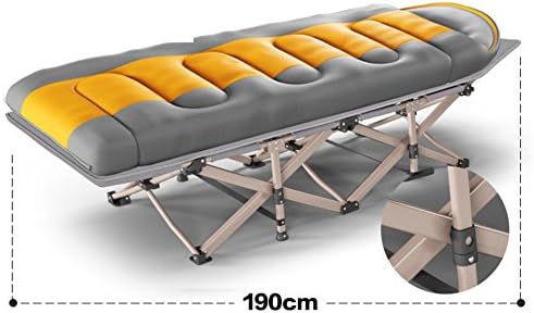 Single Bed/Simple Bed/Folding Bed/Nap Bed/Camp Bed/Portable Single Lunch Bed/Office Chair-A