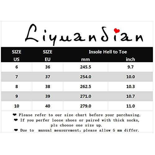 Liyuandian Womens Lace Up Duck Boots Waterproof Two Tone Combat Calf Rain Shoes