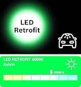 Bosch W5W LED Retrofit 12V 1W W2 Interior Car Lights 2 Lamps 4000K 6000K view 3