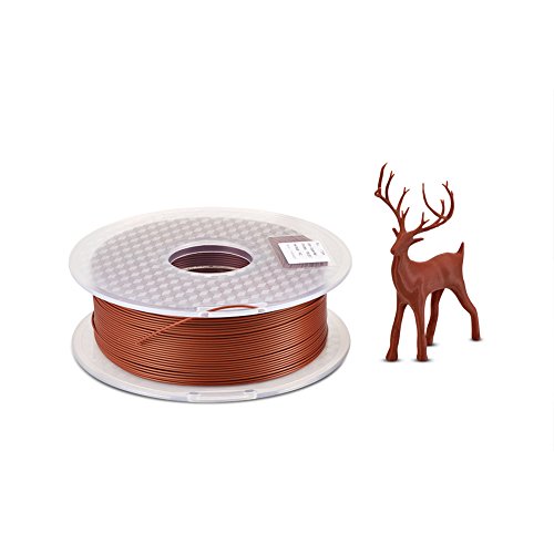Tidy cable transparent tray PLA 1.75mm Printing Filament 1KG NO Jamming for printer unattend (PLA 1.75mm, Red copper) - Thumbnail 3