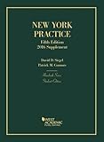 New York Practice, 5th: Student Edition, 2016 Supplement (Hornbooks) by 