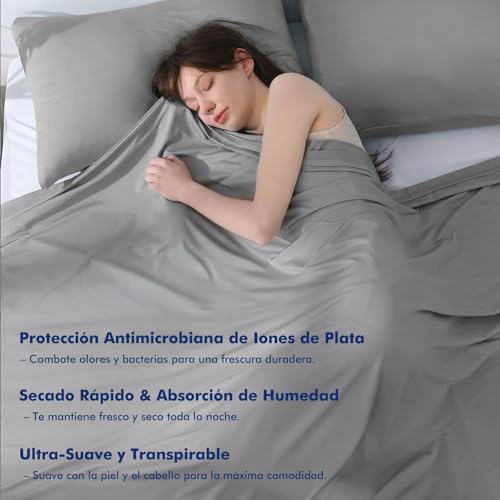 Elegear Cooling Blanket 200×220 cm, Summer Blanket with Silver Ions and Cooling Fibers ARC-Chill 3.0 Q-MAX>0.5, Instant Cooling, Hypoallergenic, Breathable And Lightweight, Dark Grey