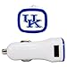 NCAA Kentucky Wildcats Car Charger, White
