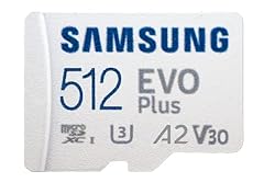 Samsung 512GB Evo+ Class 10 MicroSD Memory Card for