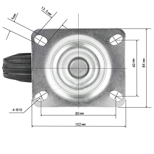 4 MVPower+Swivel+Caster+Wheels+Castors