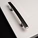 3 in. (76 mm) Satin Nickel Modern Curved Bar Cabinet Pull (25-Pack)