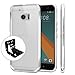 HTC 10 Case, REDshield [Clear] Slim & Flexible Anti-shock Crystal Silicone Protective TPU Gel Skin Case Cover for HTC 10, HTC M10