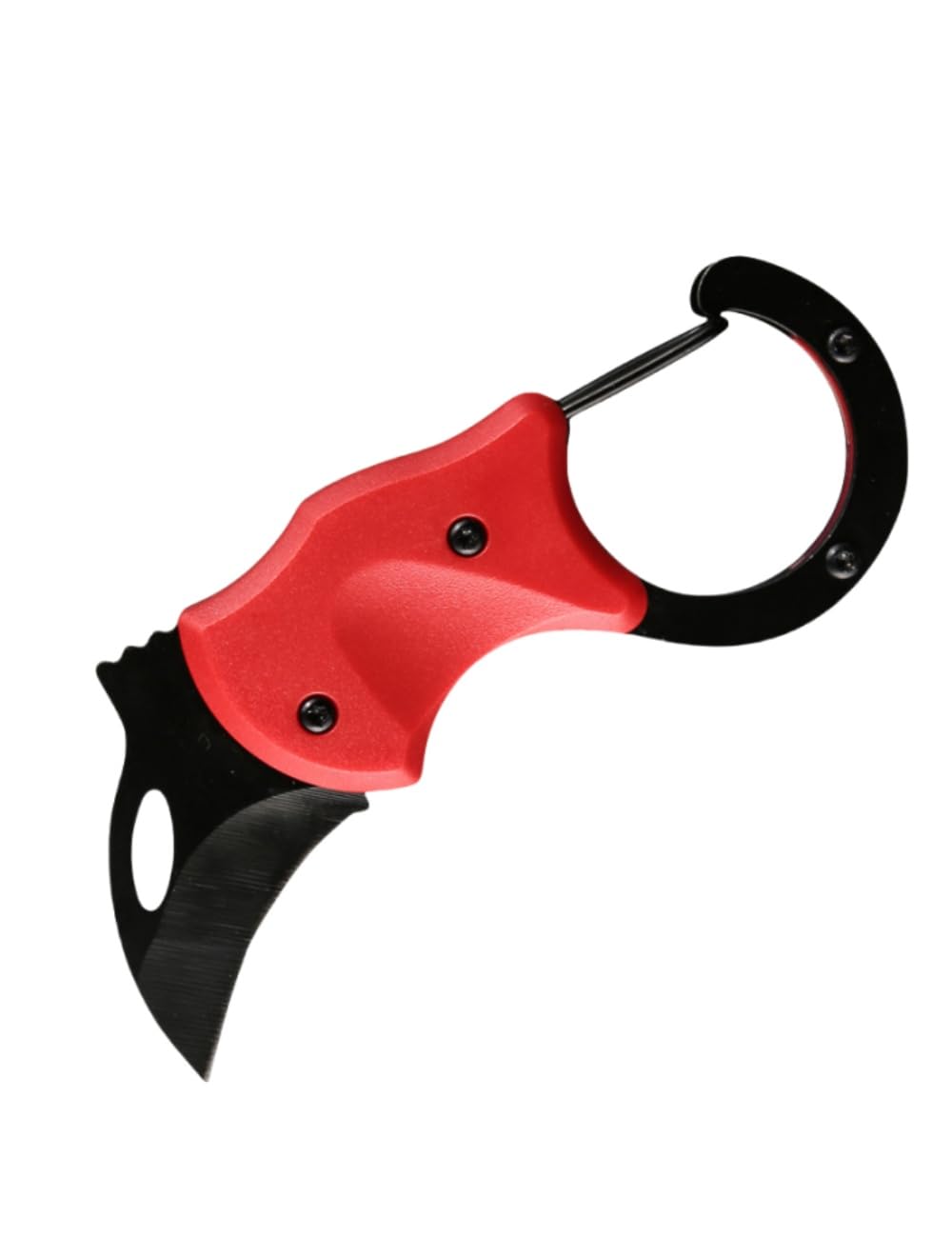Photo 1 of uvbws men's folding knife, Father's Day gift, men's self-defense keychain knife, father husband grandfather birthday gifts (red)