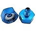 Nitrous Bottle Nut Adapter With Washer (Blue, 4AN)