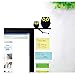 Witkey Computer Screen Display Creative Cute Transparent Message Boards Sticky Boards Post-it Note Board (Owl Right)