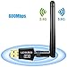 USB Wifi Adapter for Faster Wifi-Wireless adapter for Desktop and Laptop-600Mbps Dual band-USB Wifi Antenna for better,free connection, Quick install for Windows and Mac-LESVIEO USB Network Adapter