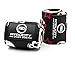 Fitplicity Premium Elastic Wrist Wraps (Pink Skulls)