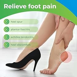 Gel Heel Pads, 2 Pack, FSA HSA Eligible, for
