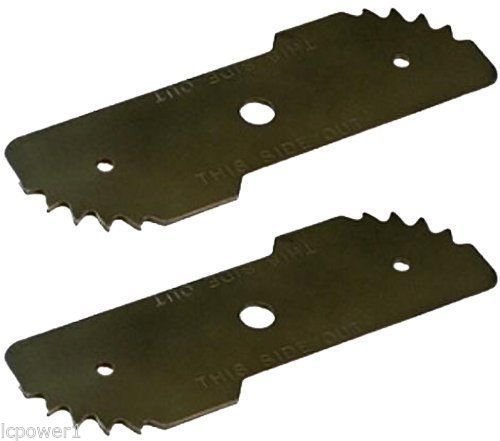 [B&D] [243801-00] (2) Black & Decker LE750 Edger Replacement Edger Blade ;PO#44T-KH/435 H25W3309537