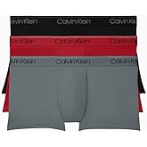 Calvin Klein mens Underwear Microfiber Stretch 3 Pack Trunk