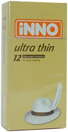 Inno Ultra Thin Condom/Kondom 12 Pcs (for Great Sensitivity)