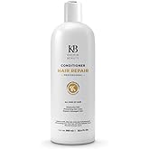 Kashia Beauty Keratin Hair Repair Conditioner 30.4 oz – Nourishing Conditioner with Hydrolyzed Keratin & Collagen – Softens Strengthens & Restores Elasticity – For Dry or Damaged Hair