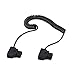 Andoer D-TAP 2 Pin Male to Male Extension Adapter Cable for DSLR Rig Anton Bauer Battery Dtap to Dtap Elastic Cable 1M