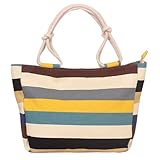 EcoCity Womens Canvas Shopping Beach Tote Bags