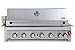 Swiss Grill 650 Zurich Series Built-In Stainless Steel Grill with 6-Piece Burner Unit/Infrared Rear Burner/Rotisserie Kit