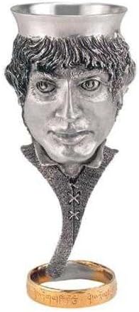 Royal Selangor Hand Finished Sculptors Dream-LORD OF THE RINGS Collection Pewter FRODO Goblet, Silver